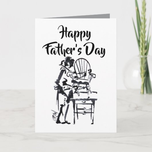 Voorzittersgebouw Future Happy Vaderdag Kaart (Voorkant)