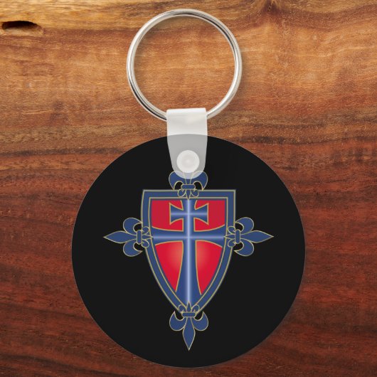 Voorzorgskruis Sleutelhanger (Voorkant)