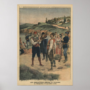 Voorzorgsmaatregelen ter voorkoming van cholera poster