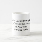 VOORZORGSMAATREGELEN VAN DE COOK KOFFIEMOK (Center)