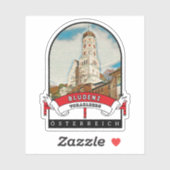 Vorarlberg Bludenz Österreich Souvenir Sticker (Vel)