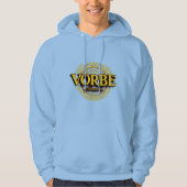 VORBE Fashion Gold Monogram Men's Premium Hoodie (Voorkant)
