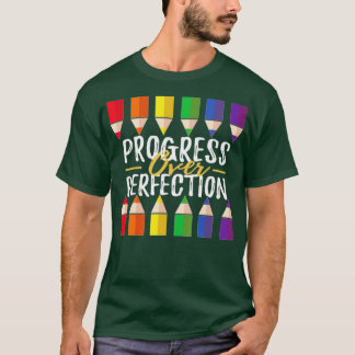 Vorderingen op het gebied van Motivatie leraar (45 T-shirt