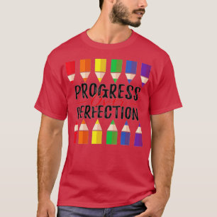 Vorderingen op het gebied van Motivatie leraar (52 T-shirt
