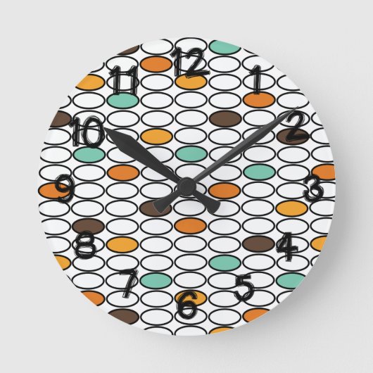 Vorderingen uit de jaren zeventig  ronde klok (Voorkant)