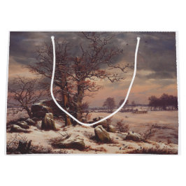 Vordingborg in de winter door J.C. Dahl Fine Art Groot Cadeauzakje