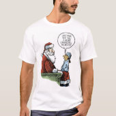 Vorig jaar Kerstman T-shirt (Voorkant)