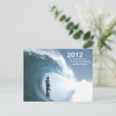 Vorige dag in Londen - een Tsunami Engulfs Londen Briefkaart (Staand voorkant)