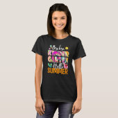Vorige dag van de schooldag Kinder Garten Hellozom T-shirt (Voorkant volledig)