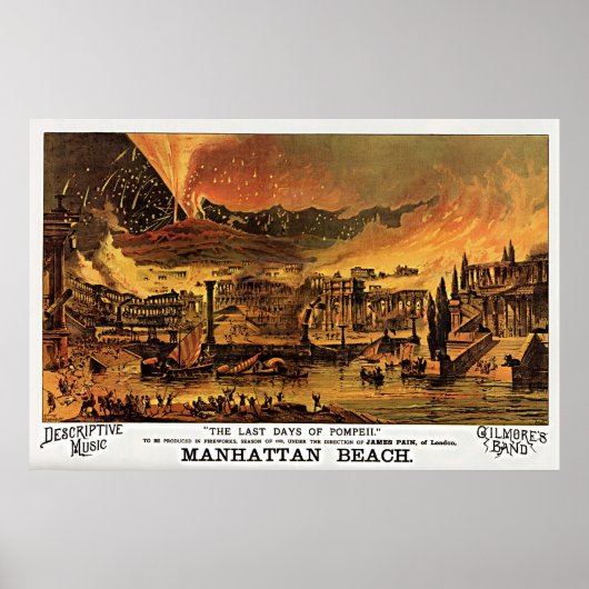 Vorige dagen van Pompeii Poster (Voorkant)