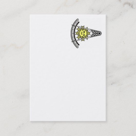 Vorige master Visitekaartje (Voorkant)