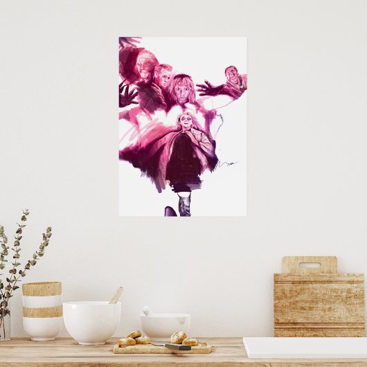 Vorige nacht in Soho Poster (Keuken)