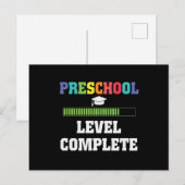 Vorige school voltooid Terug naar schoolvideo Game Briefkaart (Voorkant / Achterkant)