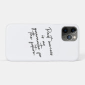 Vorige succes is geen garantie citaat Case-Mate iPhone case (Achterkant (horizontaal))