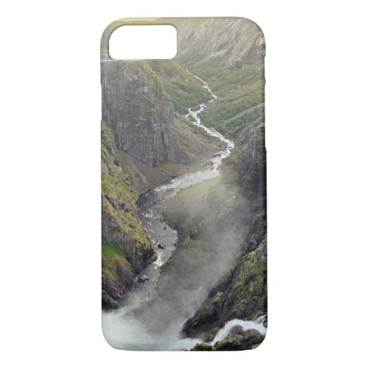 Voringsfossen waterfall in Noorwegen iPhone 7 hoes (Achterkant)