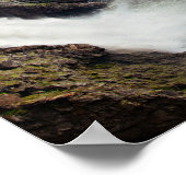 Voringsfossen-waterval in Noorwegen poster (Hoek)