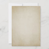 Vork en mes repetitie diner uitnodiging (Achterkant)