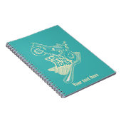 Vork in de weg motorongeluk notitieboek (Rechterzijde)