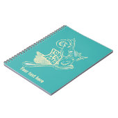 Vork in de weg motorongeluk notitieboek (Linkerzijde)