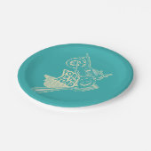 Vork in de weg motorongeluk papieren bordje (Gekanteld)