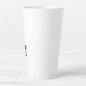 Vork je latte mok (Voorkant)