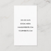 Vork Lepel Logo Afsprakenkaartje (Achterkant)