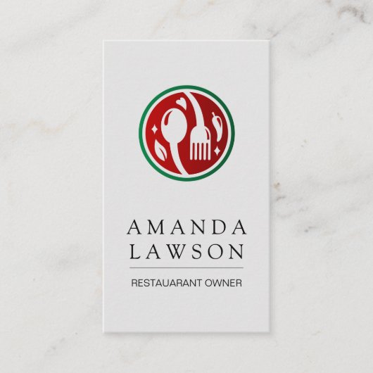 Vork Lepel Logo Afsprakenkaartje (Voorkant)