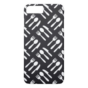 Vork lepel mes patroon iPhone 8/7 plus hoesje