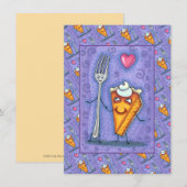 VORK & POMPOENTAART, GEMAAKT VOOR ELKAAR, ROMANTIE NOTITIEKAARTJE (Voorkant / Achterkant)