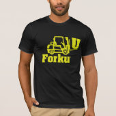 vork U T-shirt (Voorkant)