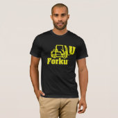 vork U T-shirt (Voorkant volledig)
