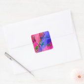 Vorken en lepels culinaire sticker (Envelop)