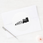 vorkhefbedrijf ronde sticker (Envelop)