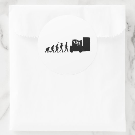 vorkhefbedrijf ronde sticker (Tas)