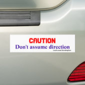 vorkhefschroefbumpers bumpersticker (Op auto)