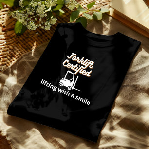 vorkheftruck certificatie shirt OPHEFFEN MET GLIML