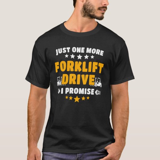 Vorkheftruck heftruck operator 6 t-shirt (Voorkant)