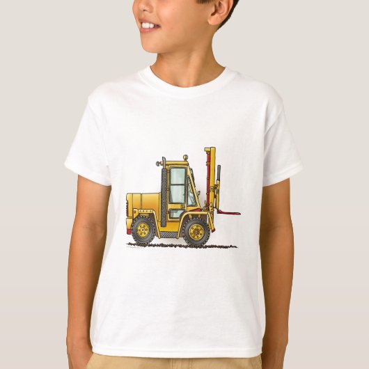 Vorkheftruck Kinderen T-Shirt (Voorkant)