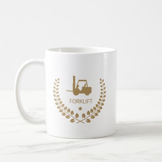 vorkheftruck koffiemok (Links)