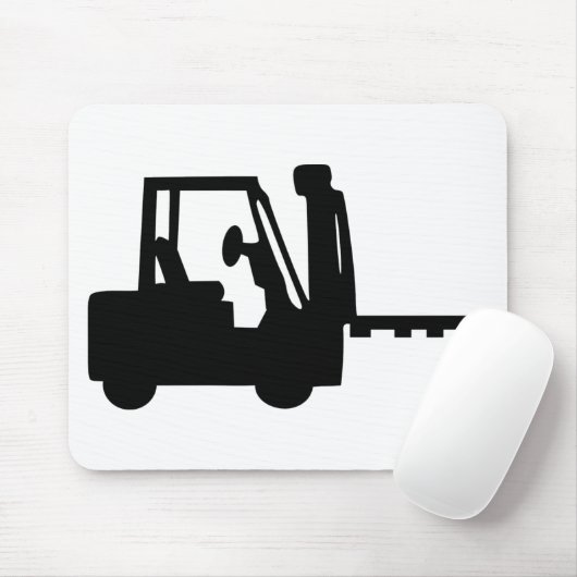 vorkheftruck muismat (Met muis)