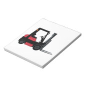 vorkheftruck notitieblok (Linkerzijde)