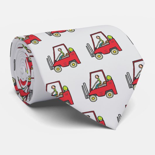 Vorkheftruck Stropdas (Opgerold)