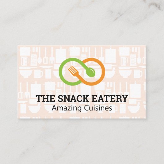 vorklepel | Restaurant Keukengerei Visitekaartje (Voorkant)