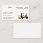 Vorklift, Logistiek - Professioneel Visitekaartje (Voorkant / Achterkant)