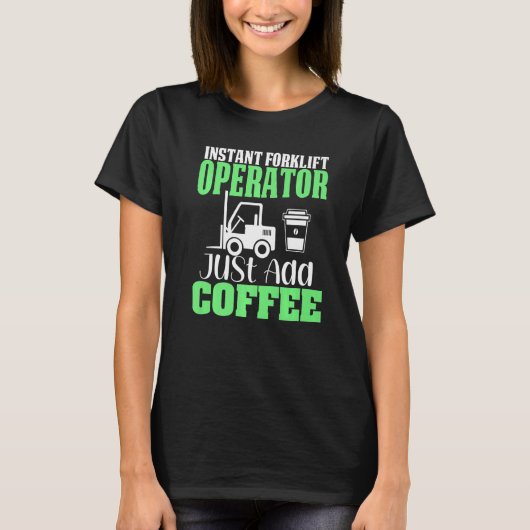 Vorkliftbestuurder 3 t-shirt (Voorkant)
