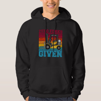 Vorkloze vorkheftruck magazijn logistiek hoodie