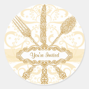 Vorkmes Lepel Sticker