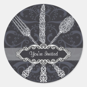 Vorkmes Lepel Sticker