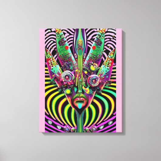 Vorkvormig Canvas Afdruk (Voorkant)