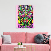 Vorkvormig Canvas Afdruk (Insitu (Woonkamer))